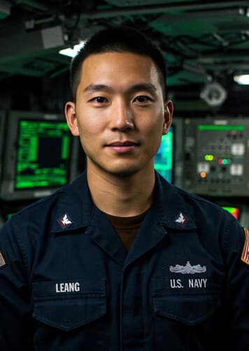 PO3 (SW) James J. "Jimmy" Leang, USN