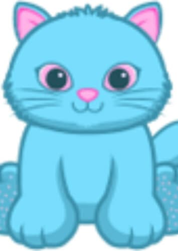 Lil Blue Spring Kitten