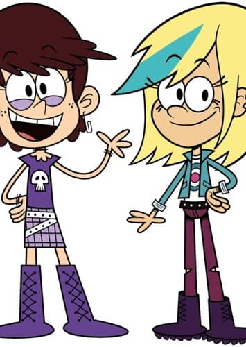 Luna Loud and Sam Sharp
