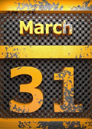 March 31
