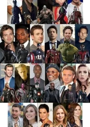 Marvel Studios actors and actress