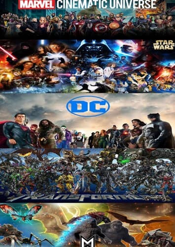 Marvel vs DC vs Star Wars vs Transformers vs Godzilla