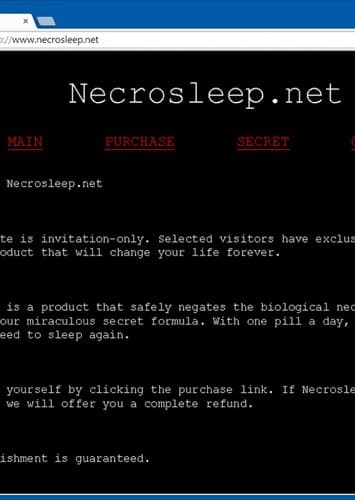 Necrosleep
