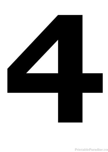Number: 4
