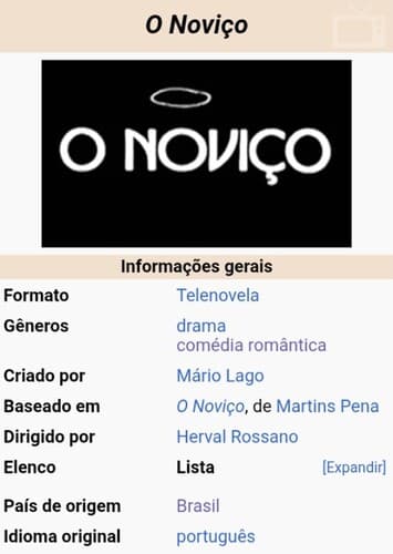 O Noviço