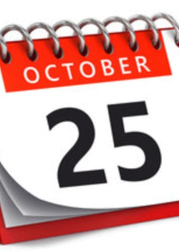 October 25