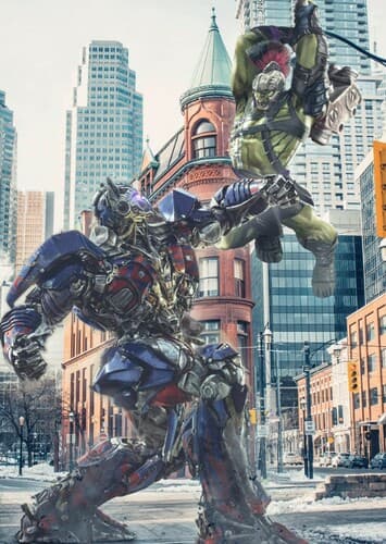 Optimus Prime vs Hulk