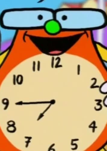 Orange Clock