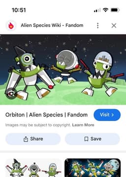 Orbitons