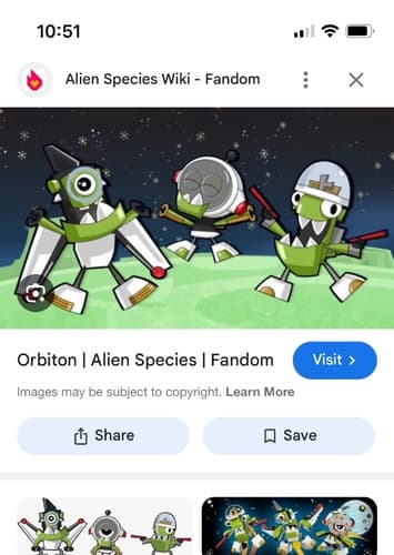 Orbitons