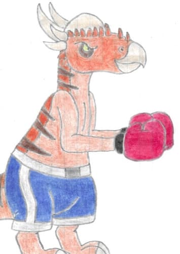 Pachycephalosaurus Boxer