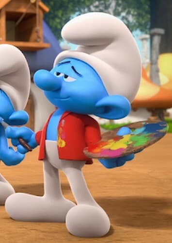 Painter Smurf