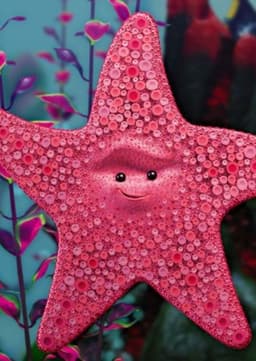 Peach the starfish