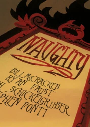 Permanent Naughty Plaque