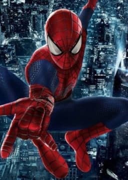 Peter wears a more comic accurate suit