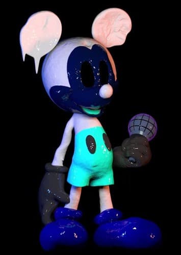 Photo Negative Mickey