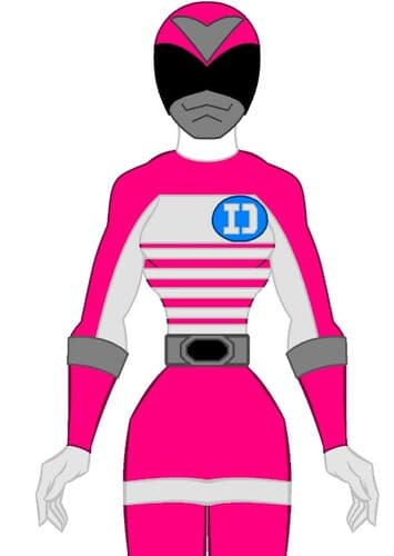 Pink Data Force Ranger