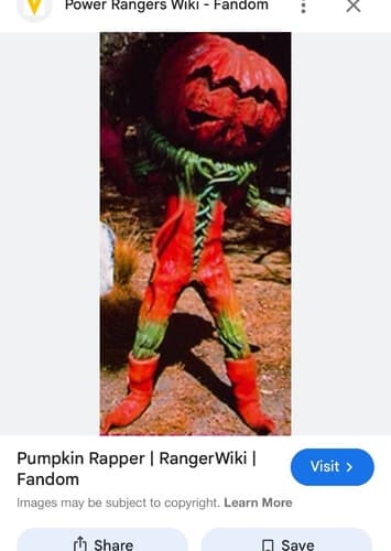 Pumpkin rapper