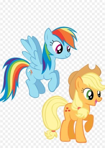 Rainbow Dash & Applejack (voice)