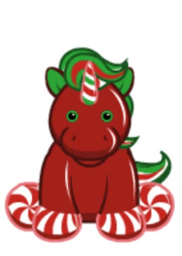 Red Peppermint Unicorn