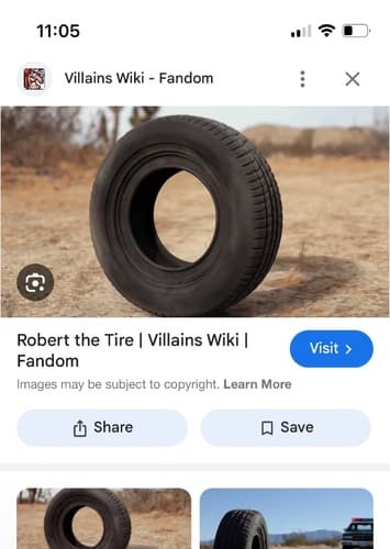 Robert the tire
