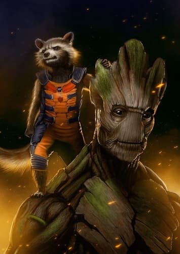 Groot And Rocket