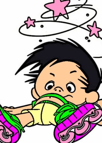 Frustrated boy Bobby