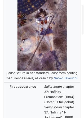 Sailor saturn