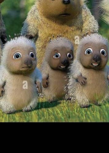 Spike, Bucky and Quillo