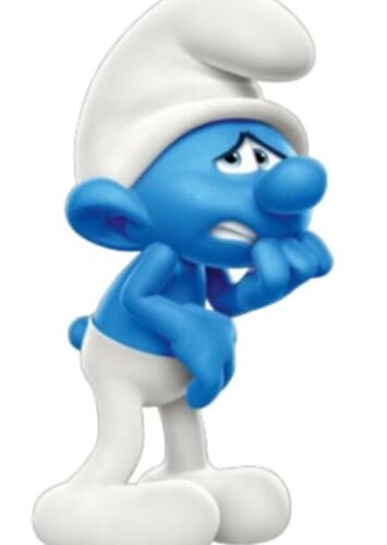 Scaredy Smurf