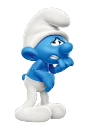 Scaredy Smurf