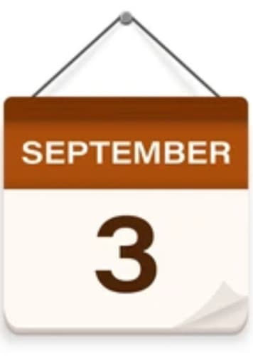 September 3