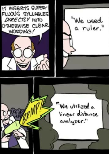 Sesquipedalian Loquaciousness