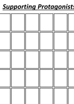 Supporting Protagonists