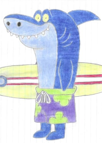 Surfer Shark
