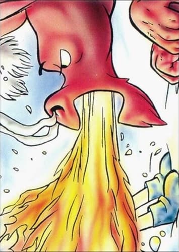 The great red dragon