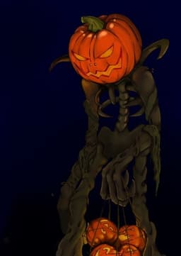 The pumpkin man