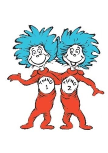 Thing 1 & Thing 2
