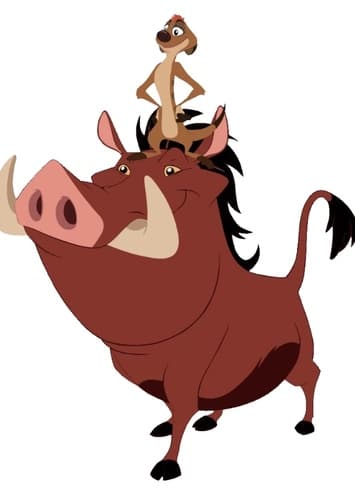 Timon and Pumbaa