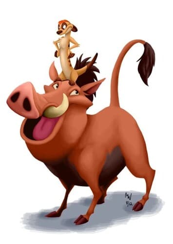 Timon And Pumbaa