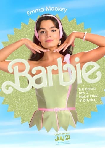 This Barbie has a nobel prize in physics