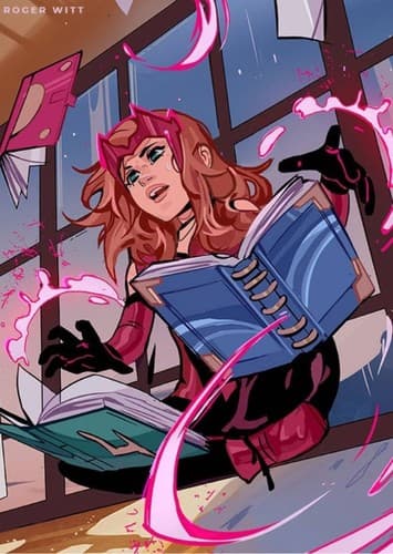 Young Wanda Maximoff