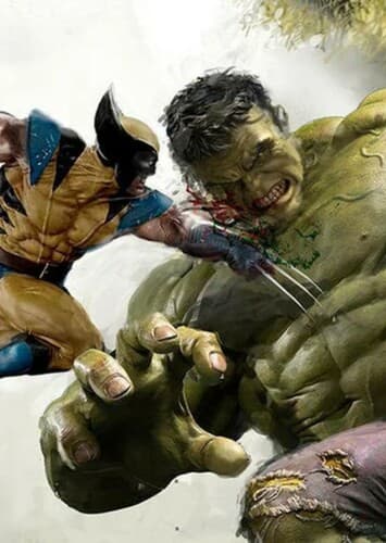 What if Hulk vs. Wolverine happened?