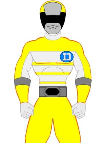 Yellow Data Force Ranger