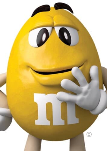 Yellow M&M