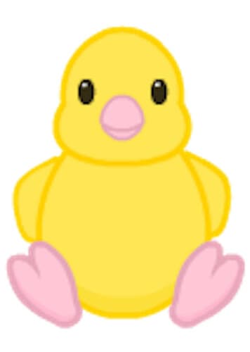 Yellow Springtime Chick