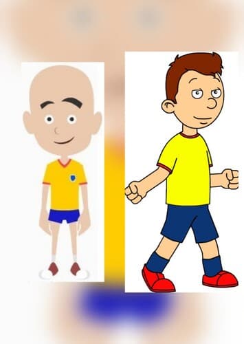 Young Caillou