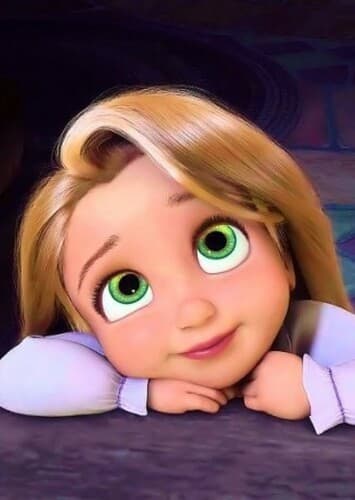 Young Rapunzel