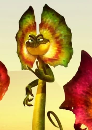 Zig the frilled lizzard