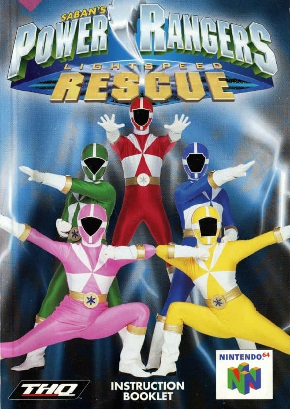 Power Rangers Lightspeed Rescue (Japanese Dub)
